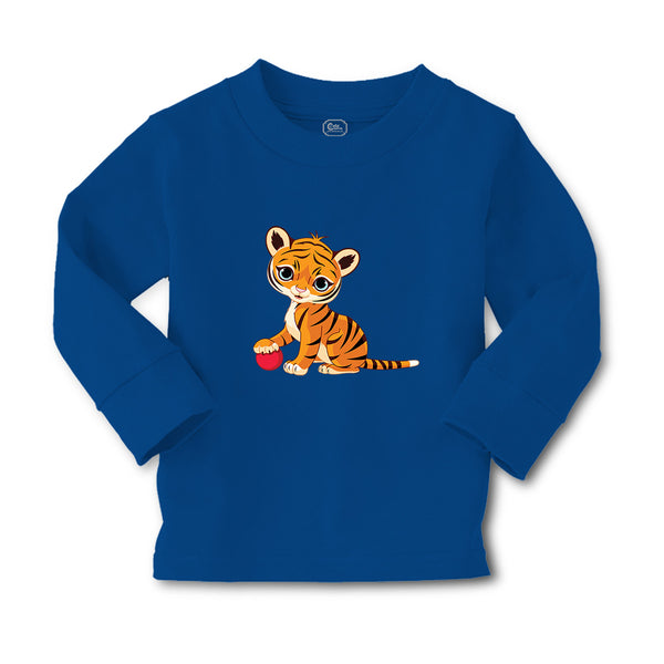 Baby Clothes Tiger Playing with Ball Safari Boy & Girl Clothes Cotton - Cute Rascals
