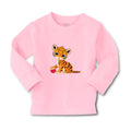 Baby Clothes Tiger Playing with Ball Safari Boy & Girl Clothes Cotton