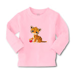 Baby Clothes Tiger Playing with Ball Safari Boy & Girl Clothes Cotton - Cute Rascals