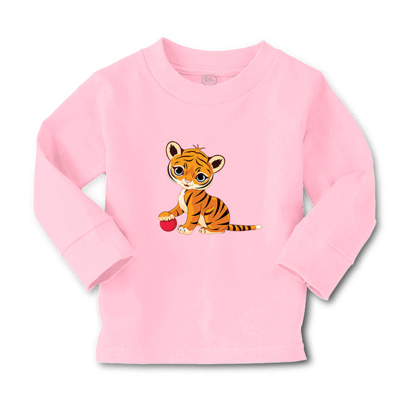 Baby Clothes Tiger Playing with Ball Safari Boy & Girl Clothes Cotton - Cute Rascals
