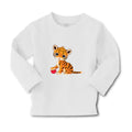 Baby Clothes Tiger Playing with Ball Safari Boy & Girl Clothes Cotton