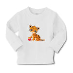 Baby Clothes Tiger Playing with Ball Safari Boy & Girl Clothes Cotton - Cute Rascals