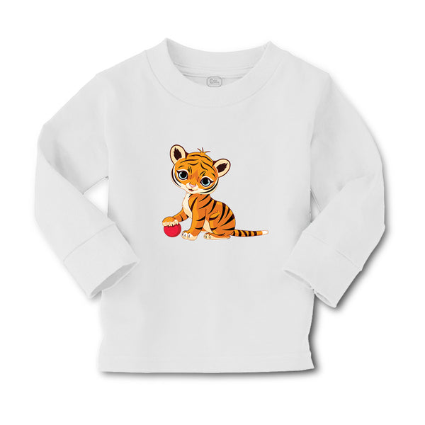 Baby Clothes Tiger Playing with Ball Safari Boy & Girl Clothes Cotton - Cute Rascals