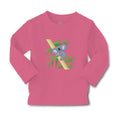 Baby Clothes Koala Hugging Bamboo Funny Humor Boy & Girl Clothes Cotton