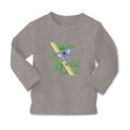 Baby Clothes Koala Hugging Bamboo Funny Humor Boy & Girl Clothes Cotton