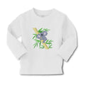 Baby Clothes Koala Hugging Bamboo Funny Humor Boy & Girl Clothes Cotton