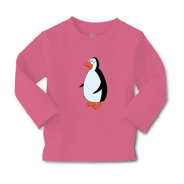 Baby Clothes Penguin Facing Left Animals Ocean Sea Life Boy & Girl Clothes - Cute Rascals