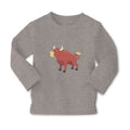 Baby Clothes Bull Angry Animals Style B Farm Boy & Girl Clothes Cotton