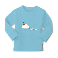 Baby Clothes Chicken and 3 Chicks Animals Farm Boy & Girl Clothes Cotton - Cute Rascals