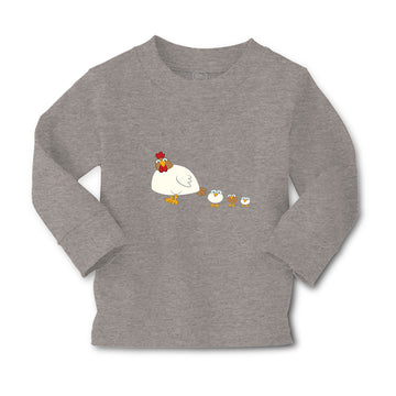Baby Clothes Chicken and 3 Chicks Animals Farm Boy & Girl Clothes Cotton