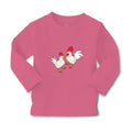 Baby Clothes Chicken and Rooster Animals Farm Boy & Girl Clothes Cotton