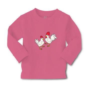 Baby Clothes Chicken and Rooster Animals Farm Boy & Girl Clothes Cotton
