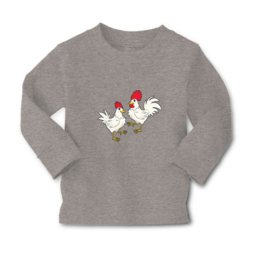 Baby Clothes Chicken and Rooster Animals Farm Boy & Girl Clothes Cotton
