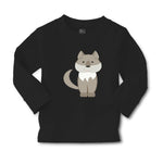 Baby Clothes Wolf Grey Animals Funny Humor Boy & Girl Clothes Cotton - Cute Rascals