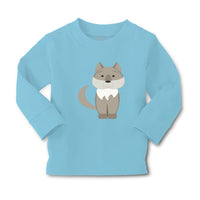 Baby Clothes Wolf Grey Animals Funny Humor Boy & Girl Clothes Cotton - Cute Rascals
