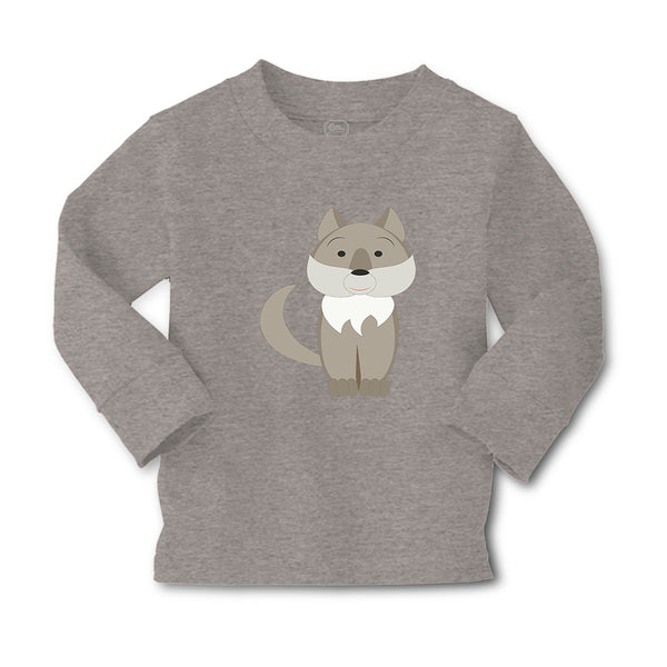 Baby Clothes Wolf Grey Animals Funny Humor Boy & Girl Clothes Cotton - Cute Rascals
