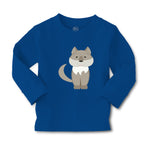 Baby Clothes Wolf Grey Animals Funny Humor Boy & Girl Clothes Cotton - Cute Rascals