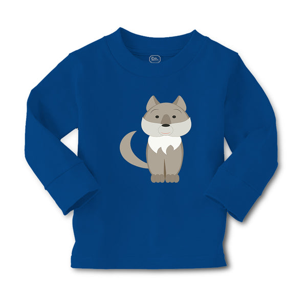 Baby Clothes Wolf Grey Animals Funny Humor Boy & Girl Clothes Cotton - Cute Rascals