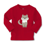 Baby Clothes Wolf Grey Animals Funny Humor Boy & Girl Clothes Cotton - Cute Rascals