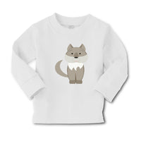 Baby Clothes Wolf Grey Animals Funny Humor Boy & Girl Clothes Cotton - Cute Rascals