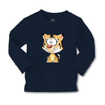 Baby Clothes Tiger Funny Big Head Safari Boy & Girl Clothes Cotton