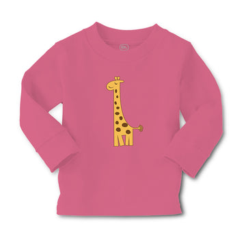 Baby Clothes Giraffe Closed Eyes Animals Safari Boy & Girl Clothes Cotton