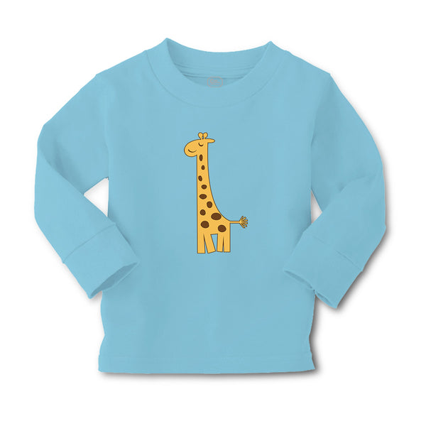 Baby Clothes Giraffe Closed Eyes Animals Safari Boy & Girl Clothes Cotton - Cute Rascals