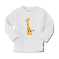 Baby Clothes Giraffe Closed Eyes Animals Safari Boy & Girl Clothes Cotton - Cute Rascals