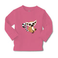 Baby Clothes Lemur Tail in Stripes Funny Humor Boy & Girl Clothes Cotton