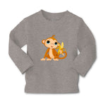 Baby Clothes Baby Monkey with Banana Zoo Funny Boy & Girl Clothes Cotton - Cute Rascals
