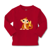 Baby Clothes Baby Monkey with Banana Zoo Funny Boy & Girl Clothes Cotton - Cute Rascals