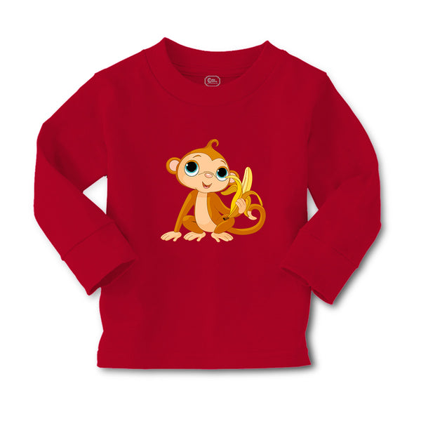 Baby Clothes Baby Monkey with Banana Zoo Funny Boy & Girl Clothes Cotton - Cute Rascals
