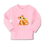 Baby Clothes Baby Monkey with Banana Zoo Funny Boy & Girl Clothes Cotton - Cute Rascals