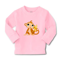 Baby Clothes Baby Monkey with Banana Zoo Funny Boy & Girl Clothes Cotton - Cute Rascals