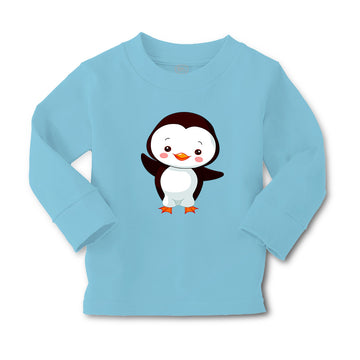Baby Clothes Penguin Baby Greeting Ocean Sea Life Boy & Girl Clothes Cotton
