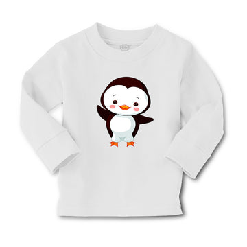 Baby Clothes Penguin Baby Greeting Ocean Sea Life Boy & Girl Clothes Cotton