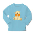 Baby Clothes Teddy Bear with Bow Boy & Girl Clothes Cotton