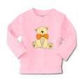 Baby Clothes Teddy Bear with Bow Boy & Girl Clothes Cotton