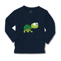 Baby Clothes Tortoise Walking Right Animals Funny Humor Boy & Girl Clothes