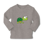 Baby Clothes Tortoise Walking Right Animals Funny Humor Boy & Girl Clothes - Cute Rascals
