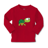 Baby Clothes Tortoise Walking Right Animals Funny Humor Boy & Girl Clothes - Cute Rascals