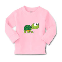 Baby Clothes Tortoise Walking Right Animals Funny Humor Boy & Girl Clothes - Cute Rascals
