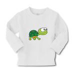 Baby Clothes Tortoise Walking Right Animals Funny Humor Boy & Girl Clothes - Cute Rascals