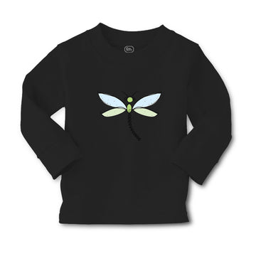 Baby Clothes Dragon-Fly Simple Drawing Boy & Girl Clothes Cotton
