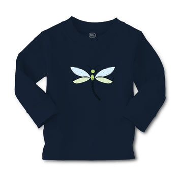 Baby Clothes Dragon-Fly Simple Drawing Boy & Girl Clothes Cotton