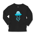 Baby Clothes Jellyfish Female Animals Ocean Sea Life Boy & Girl Clothes Cotton