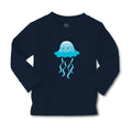 Baby Clothes Jellyfish Female Animals Ocean Sea Life Boy & Girl Clothes Cotton