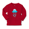 Baby Clothes Jellyfish Female Animals Ocean Sea Life Boy & Girl Clothes Cotton