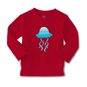 Baby Clothes Jellyfish Female Animals Ocean Sea Life Boy & Girl Clothes Cotton