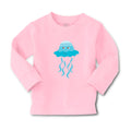 Baby Clothes Jellyfish Female Animals Ocean Sea Life Boy & Girl Clothes Cotton